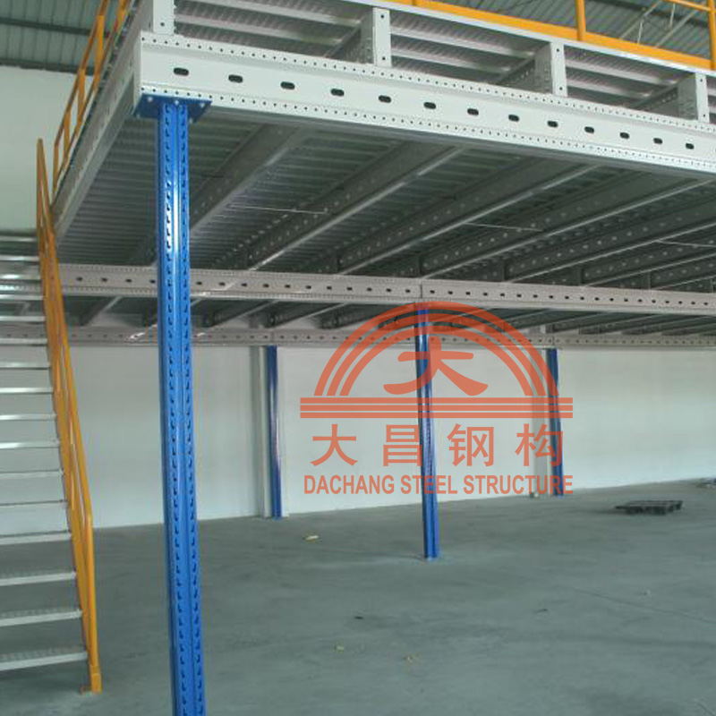 大型棉纺织企业使用大昌楼阁货架—高度21米